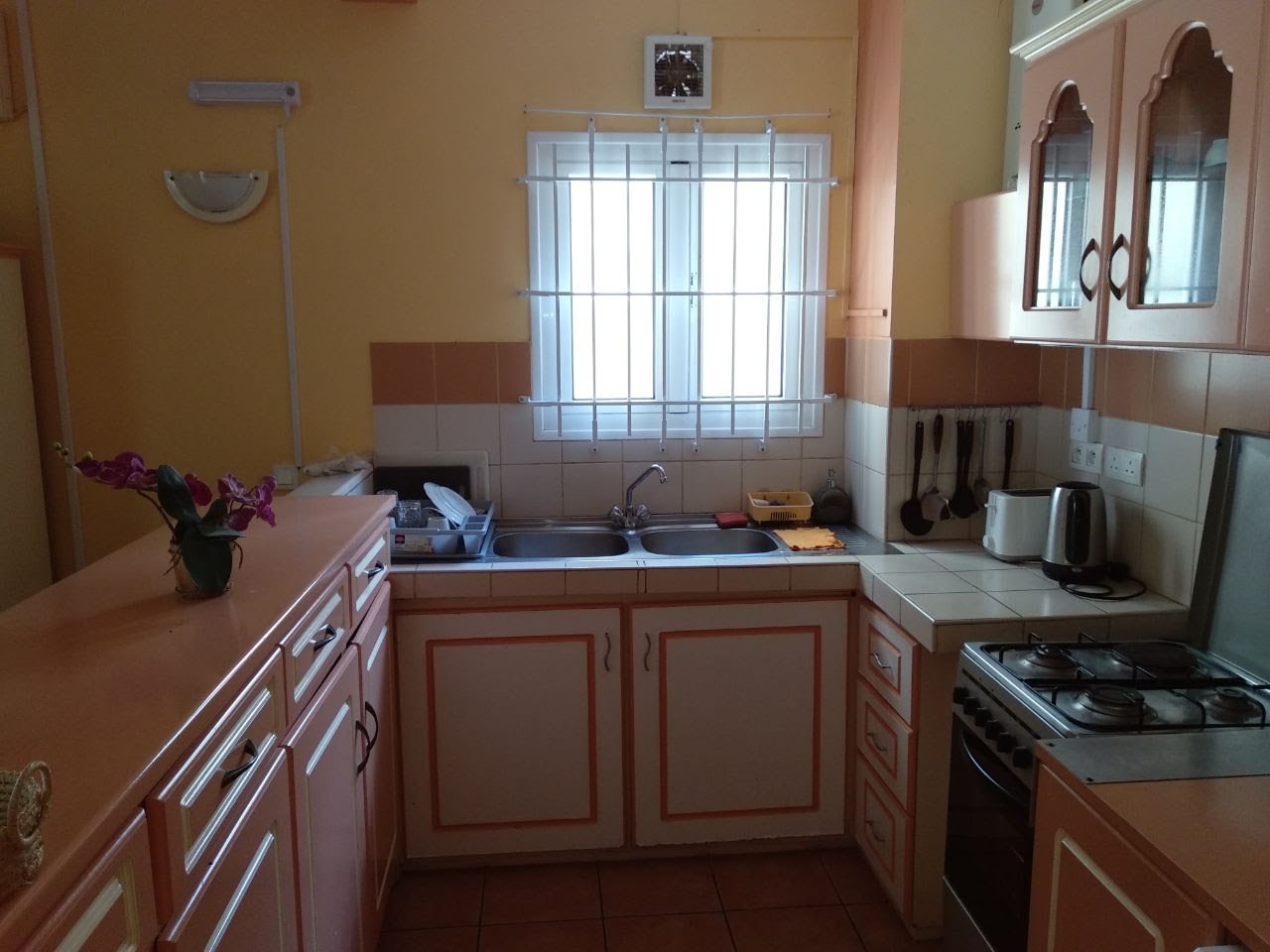 Cuisine équipée de l'appartement Résidence Mayom